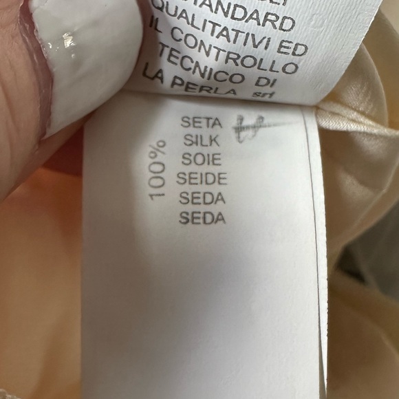 La Perla Malizia Silk Long Robe New - Picture 7 of 9